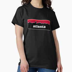 Atlanta Classic Cityscape Football Classic T-Shirt