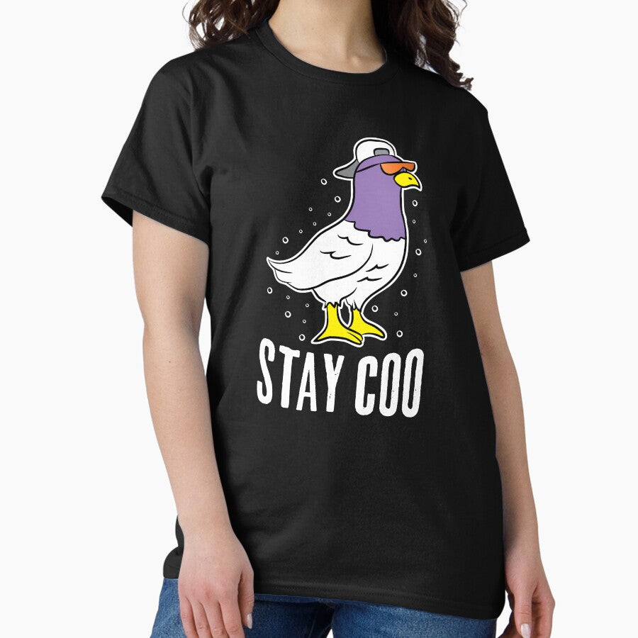 Birds Bird Lover Stay Coo Bird Gift Idea Birthday Gift Classic T Shirt