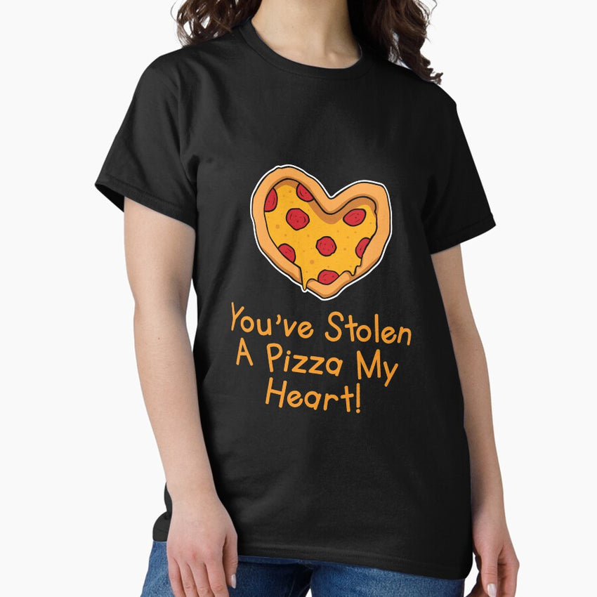 Youve Stolen My Heart Cute Pizza Lovers Cute Gift Classic T-Shirt