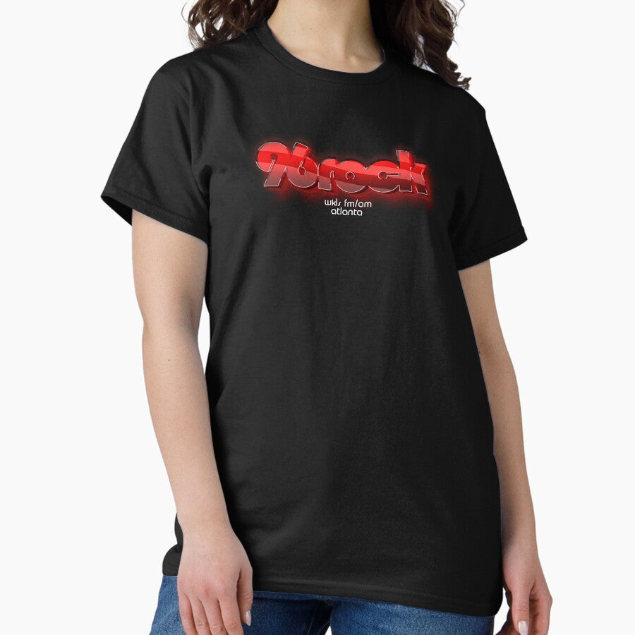 WKLS 96 Rock Atlanta 3D #2 Classic T-Shirt