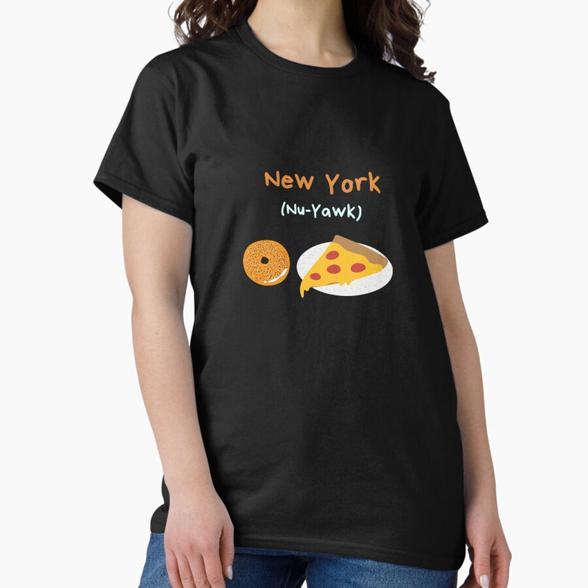 Adorable Ny Tee Ny Foodie Life Unisex Men Womens Tee New York Classic T Shirt