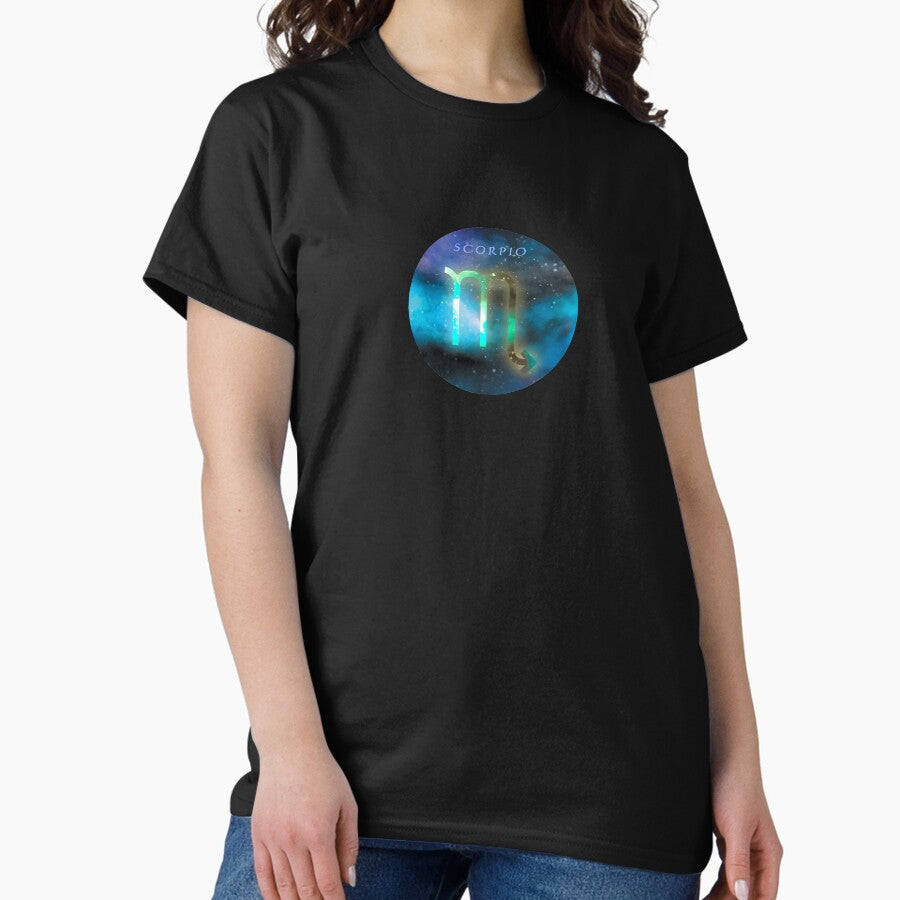 Zodiac Scorpio Galaxian Classic T-Shirt
