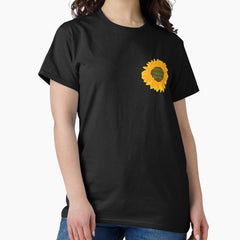 Mental Health Sunflower Classic T Shirt