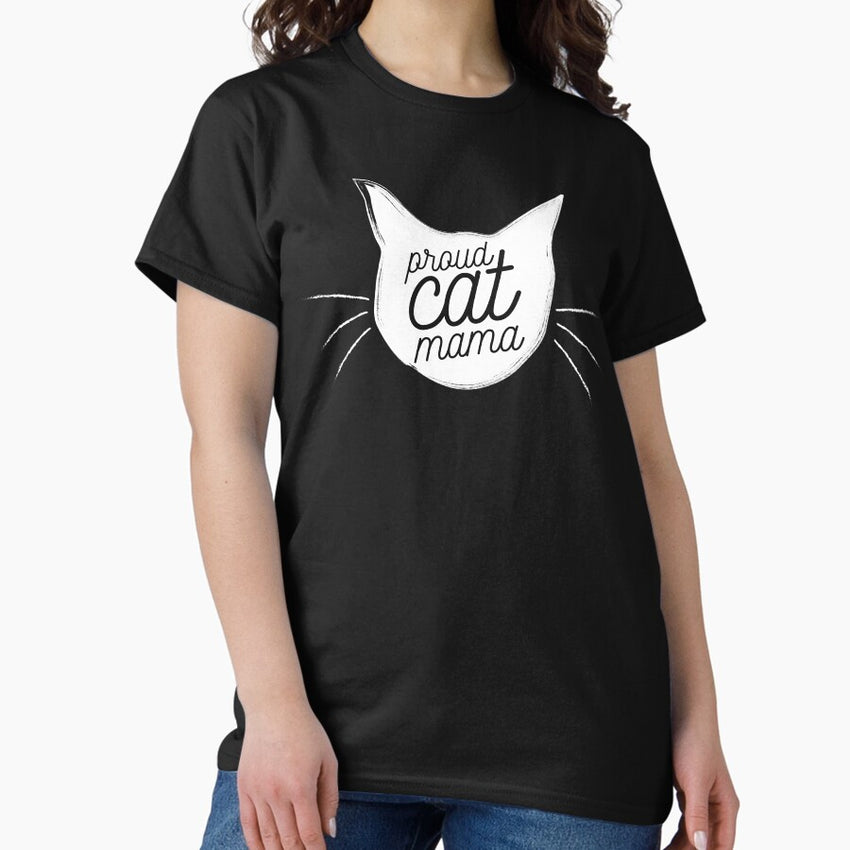 Proud Cat Mama Classic T-Shirt