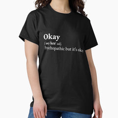 Chase Atlantic Aesthetic Quote Lyrics Black Classic T Shirt