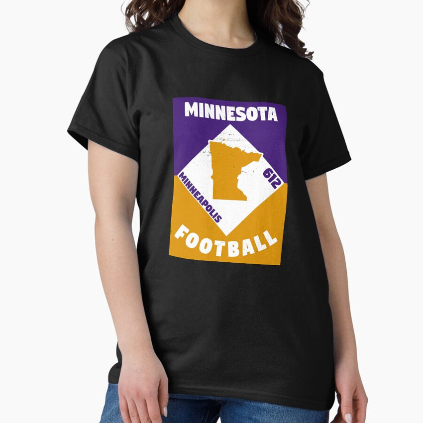 Minnesota Football Retro Poster Classic T-Shirt