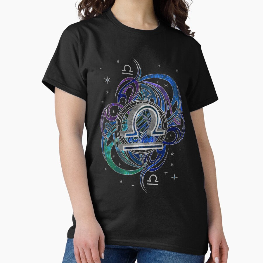 Libra Zodiac Sign Air Element Classic T-Shirt