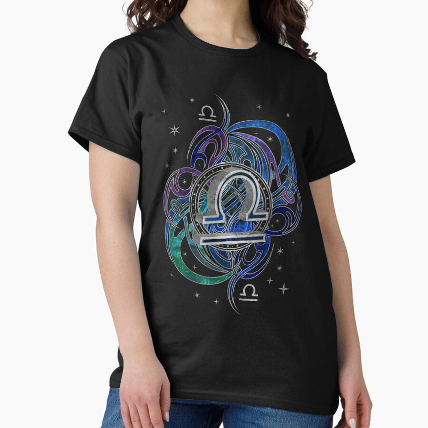 Libra Zodiac Sign Air Element Classic T-Shirt
