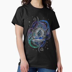 Libra Zodiac Sign Air Element Classic T-Shirt