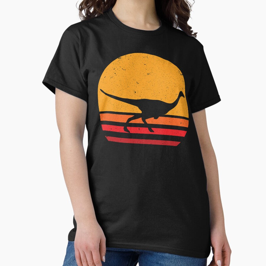 Gallimimus Sunset Classic T Shirt