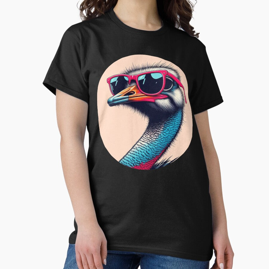 Offbeat Ostrich Classic T Shirt