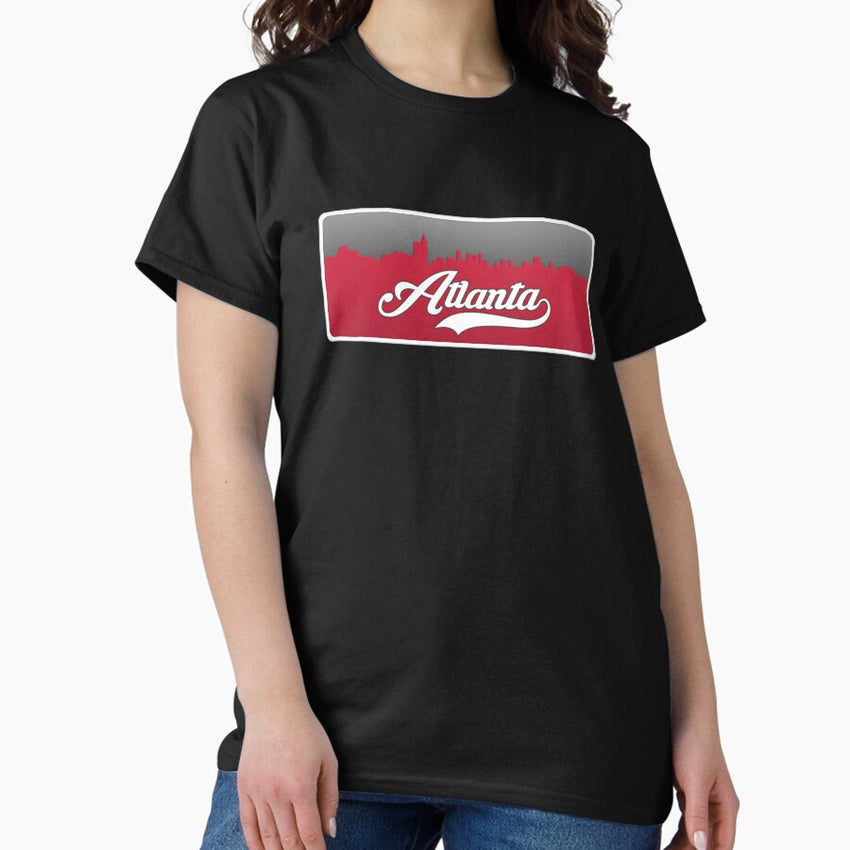 Atlanta Football Classic Skyline Classic T Shirt