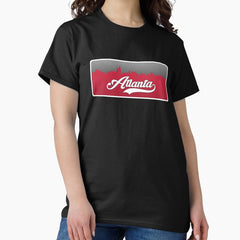 Atlanta Football Classic Skyline Classic T Shirt