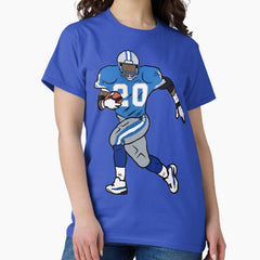 Barry Sanders Running Classic T-Shirt