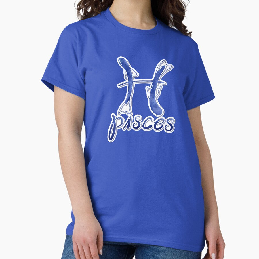 Pisces Symbol Classic T-Shirt