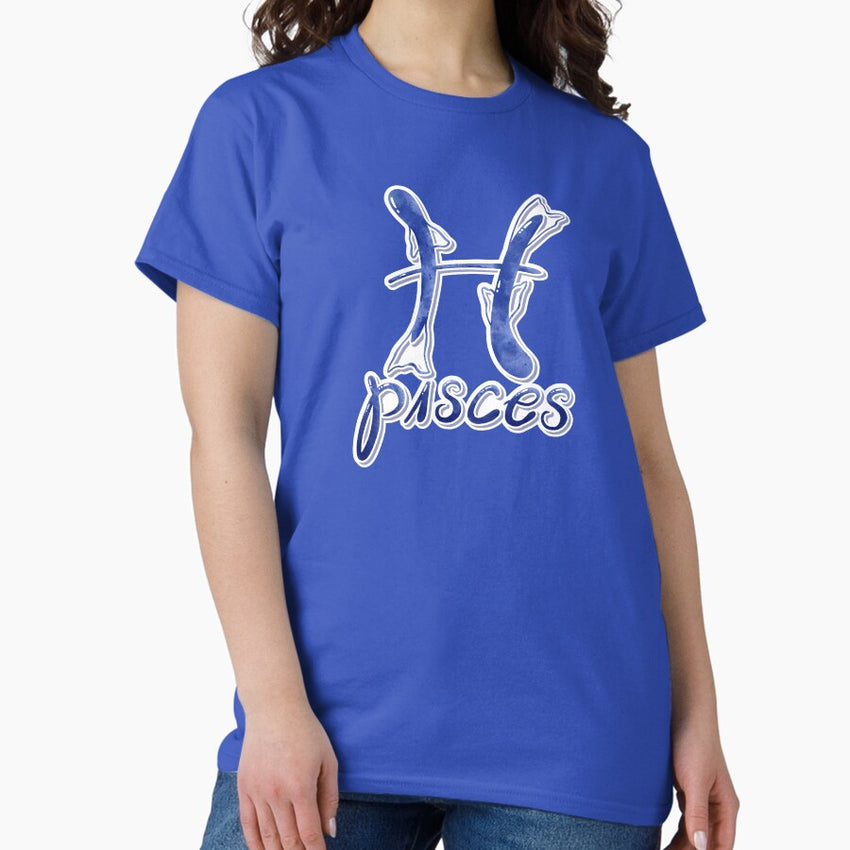 Pisces Symbol Classic T-Shirt