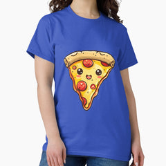 Cute Pizza Retro Classic T-Shirt