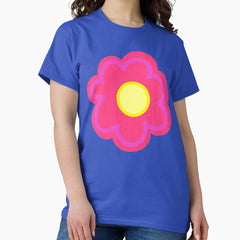 Flower Print Classic T-Shirt