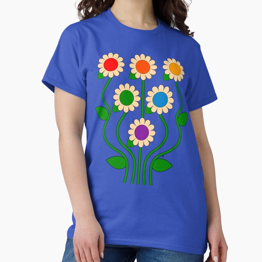 Blooming daisies Classic T-Shirt