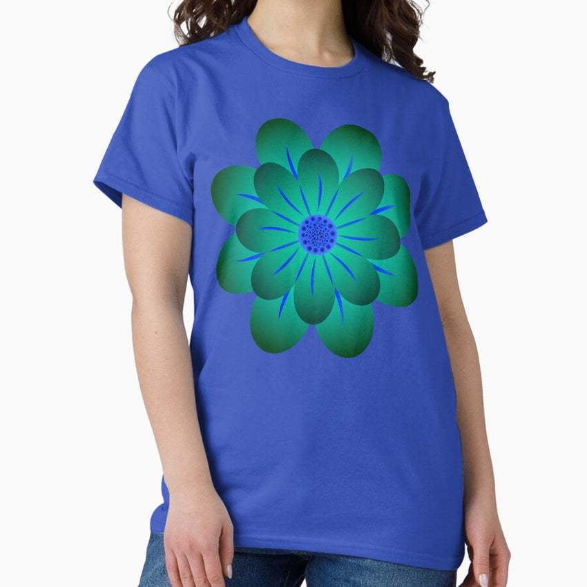 Vibrant Flower Classic T-Shirt