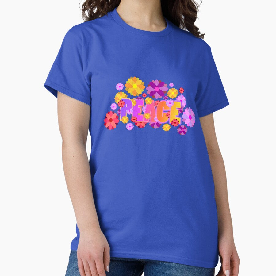 Peace Sixties Retro Classic T-Shirt