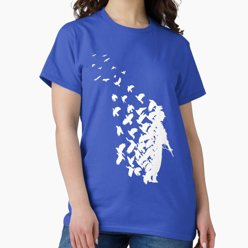 Banksy Birds Soldier Classic T Shirt