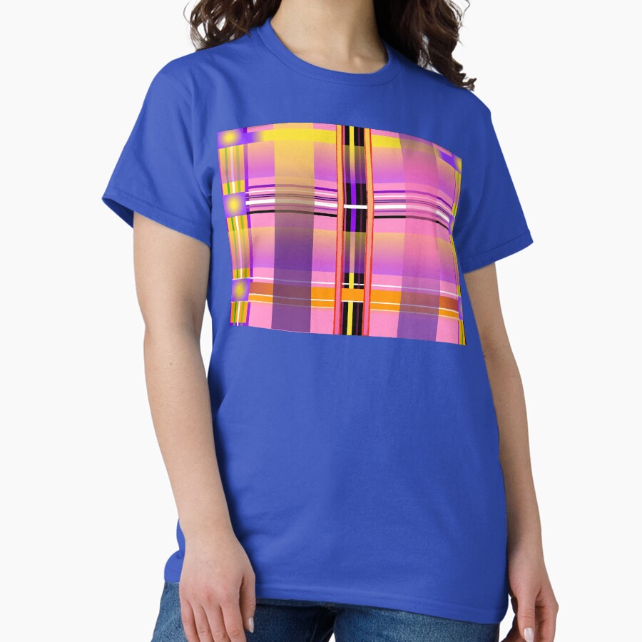 All beautiful Plaid Colors Fashions & Products Classic T-Shirt