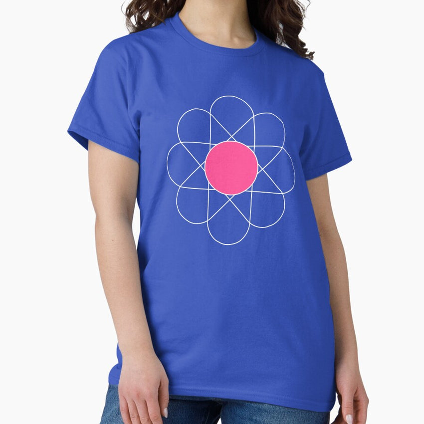 Retro Vintage Flower Pattern #2 Classic T-Shirt