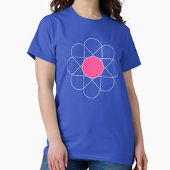 Retro Vintage Flower Pattern #2 Classic T-Shirt