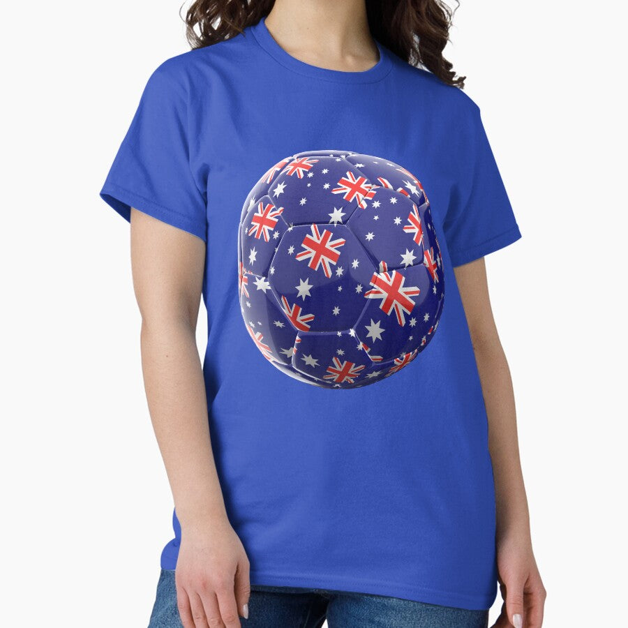 Australia soccer ball Classic T-Shirt