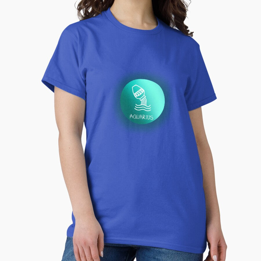 Aquarius - Zodiac sign Classic T-Shirt