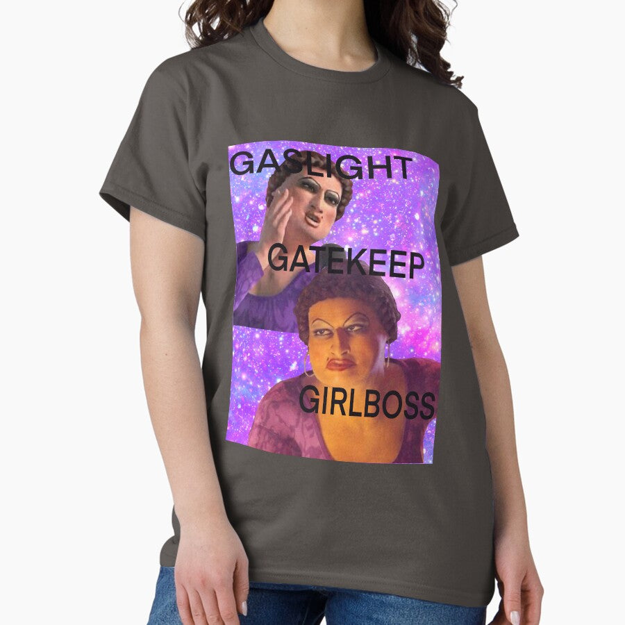 Gaslight Gatekeep Girlboss Shrek Classic T Shirt