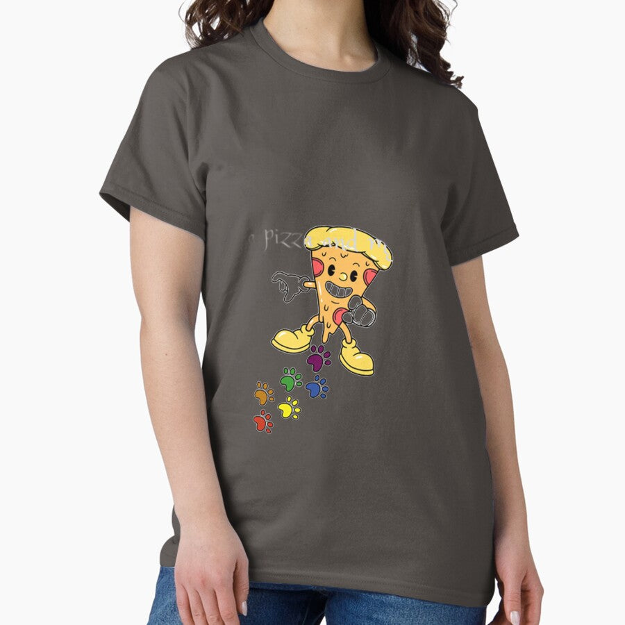 PIZZA And My Cat Classic T-Shirt