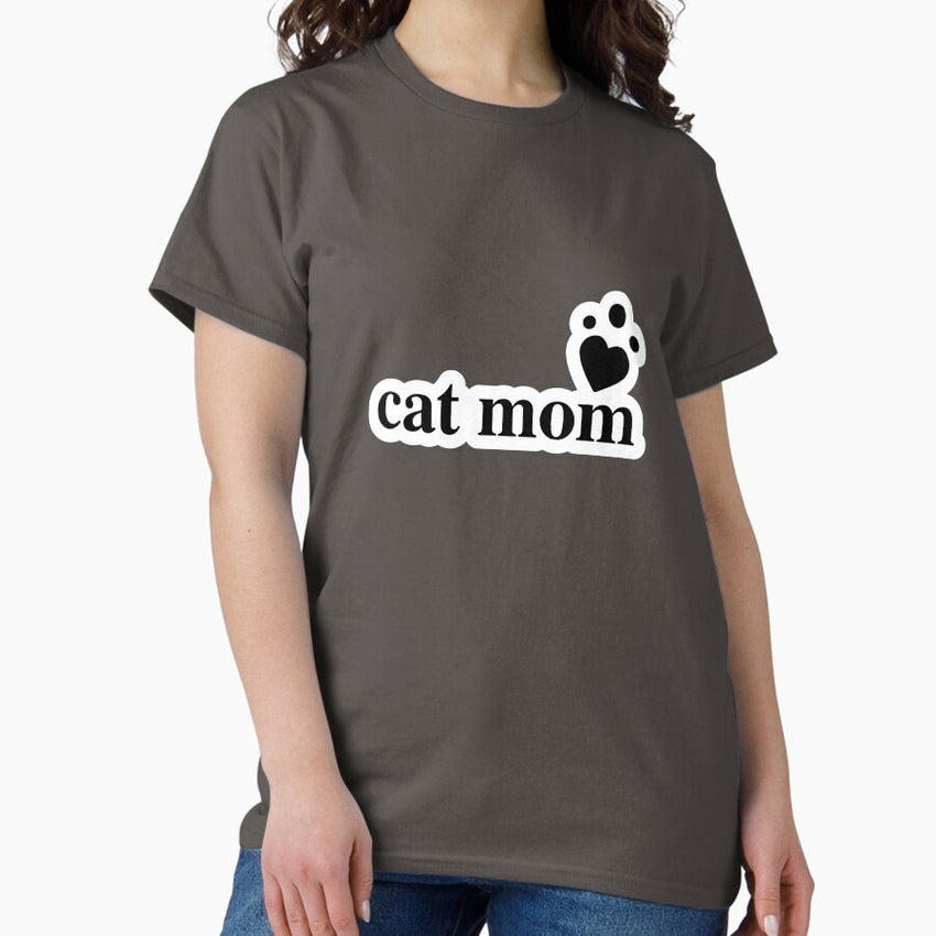 cat mom Emoji Classic T-Shirt