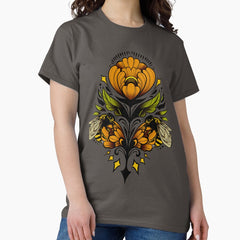 Bees and Flower Classic T-Shirt