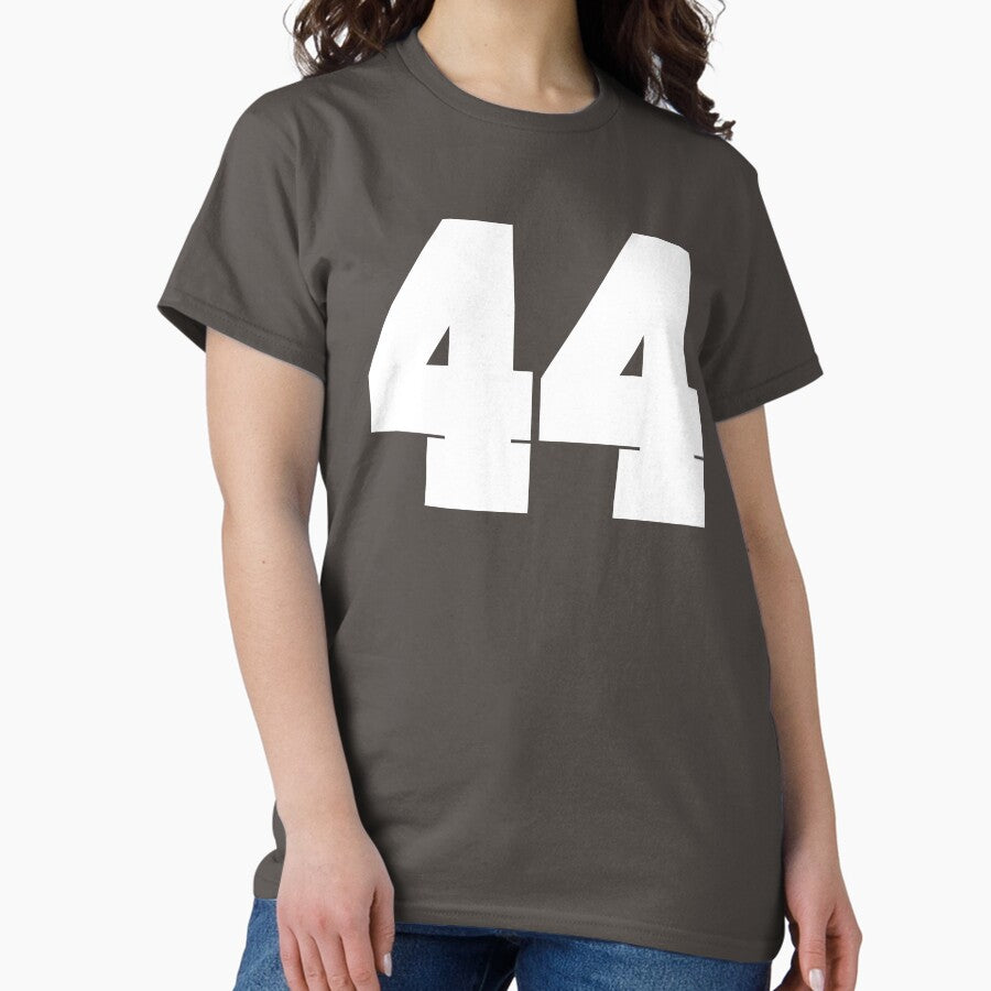 44 Number Cleveland Sports Fourty-Four Brown Jersey Classic T-Shirt