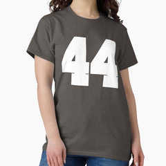 44 Number Cleveland Sports Fourty-Four Brown Jersey Classic T-Shirt