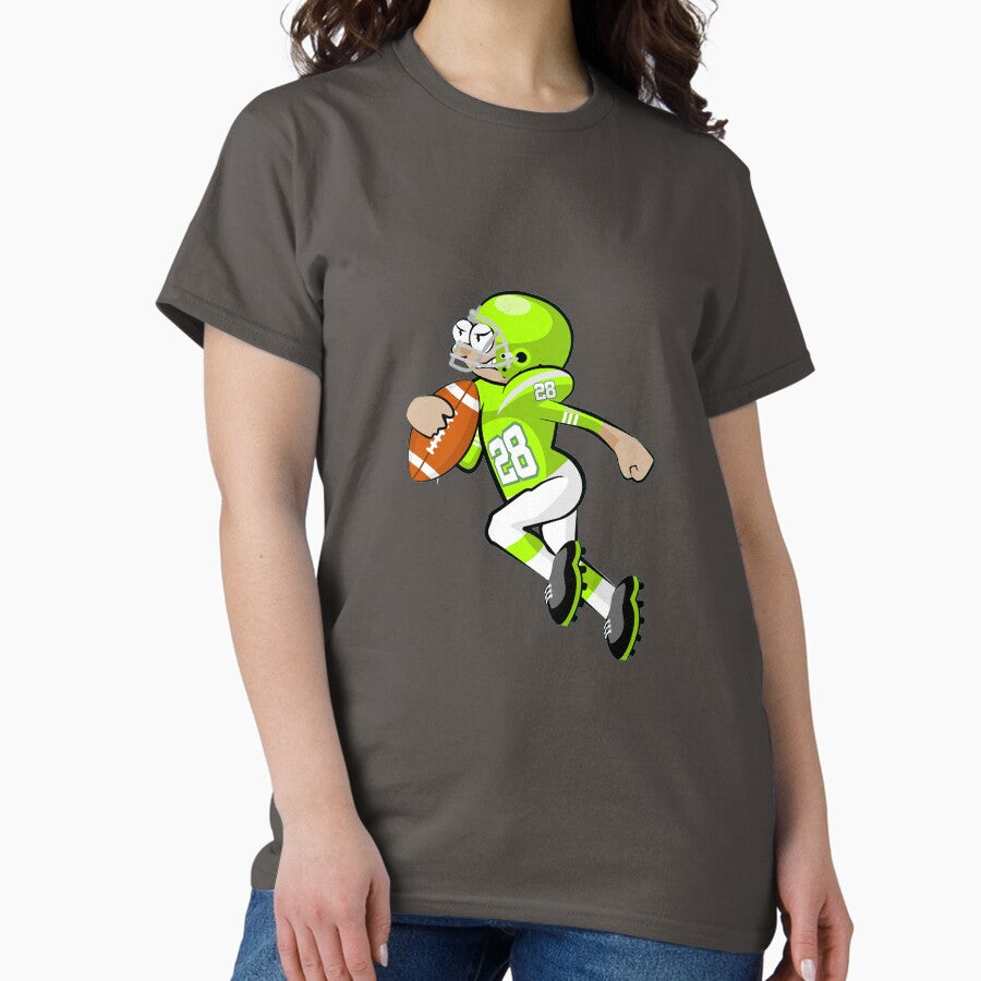 American Football Cartoon Style 26/41 Classic T-Shirt