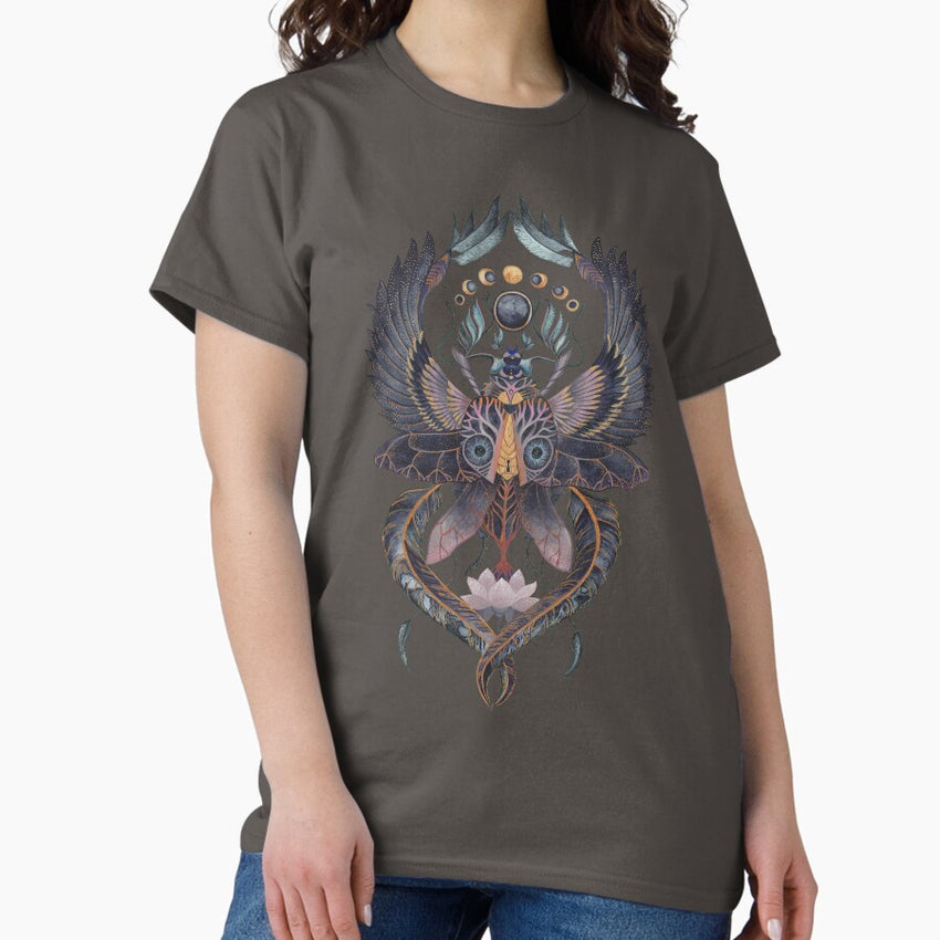 Scarab Wings Good Luck Classic T-Shirt