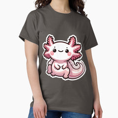 Axoloti Critter Cove Cute Animal Stickers A Splash Of Forest Frolics And Underwater Whimsy Classic T Shirt