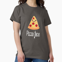 Pizza face Classic T-Shirt