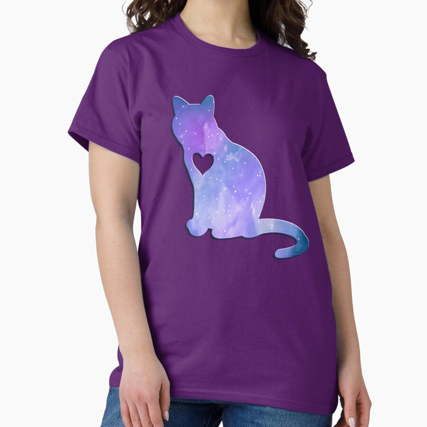 Galaxy Cat Classic T-Shirt