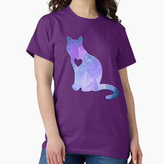 Galaxy Cat Classic T-Shirt