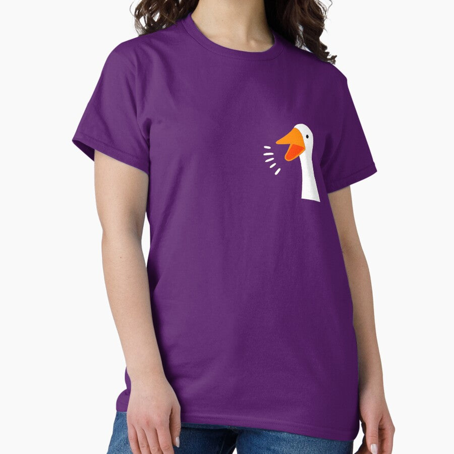 Duck Illustration Classic T Shirt