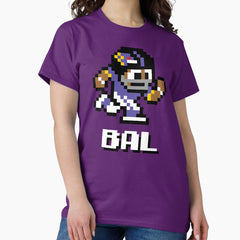 Baltimore Ravens (Tecmo Super Bowl Football Player) Classic T-Shirt