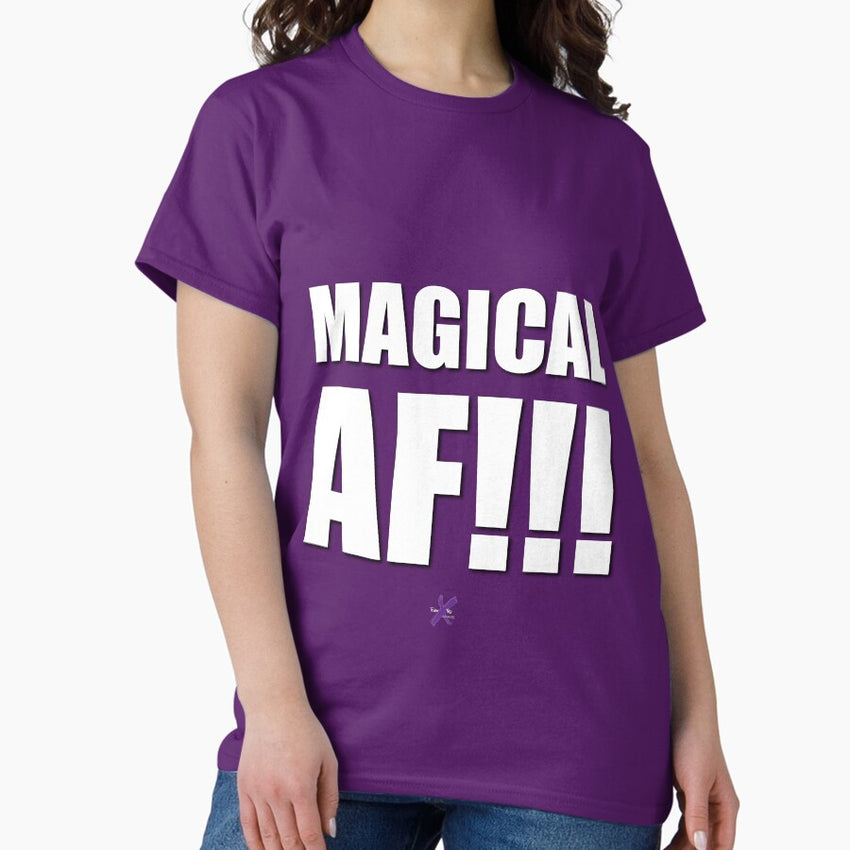 AF SERIES - "MAGICAL AF!!!" Design Classic T-Shirt