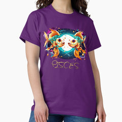 Astrological Sign Pisces Classic T Shirt