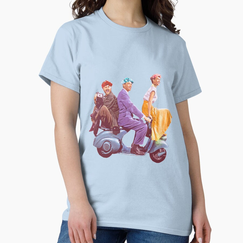 Roman Holiday Flower Crowns Classic T-Shirt