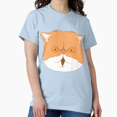 Exotic Shorthair Cat Head Classic T-Shirt