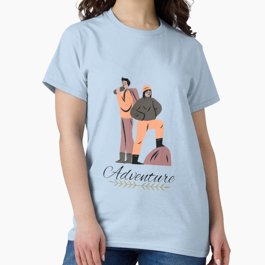 Adventure Awaits Explore The Unknown Classic T Shirt